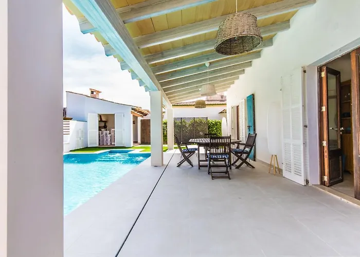 Villa Con Piscina Cerca Del Mar En Sa Rapita